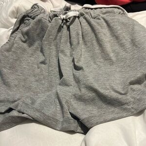 Gray dress shorts, brand:SHEIN, size: medium